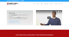 Desktop Screenshot of djholtlaw.com